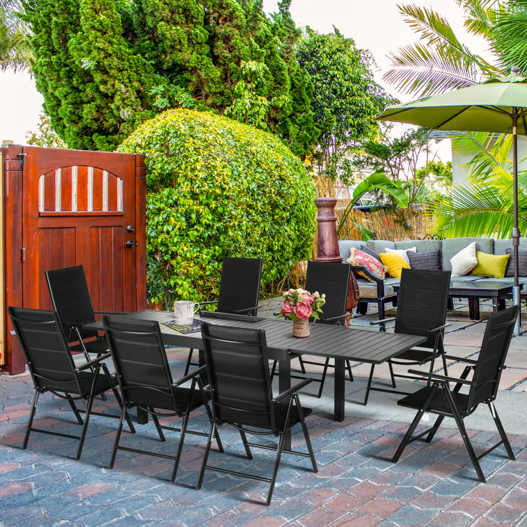 Expandable outdoor dining online table